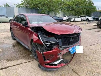 韶关市事故车20年凯迪拉克CT4事故车2自动档-现停放于广东广州市