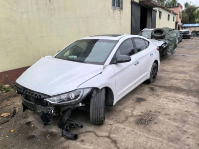 本溪市事故车18年现代领动事故车1.6自动档-现停放于辽宁沈阳市