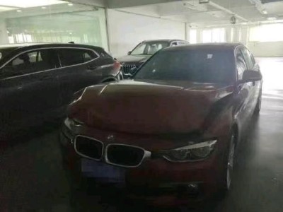 杭州市事故车17年宝马3事故车0.00自动档-现停放于浙江杭州市