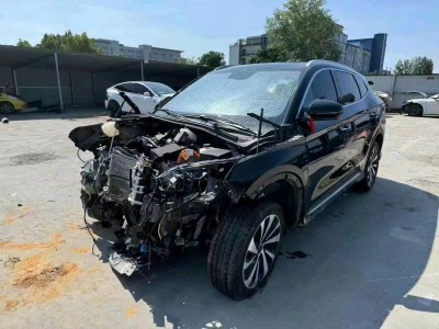 济南市事故车24年比亚迪宋事故车1.5自动档-现停放于河南郑州市